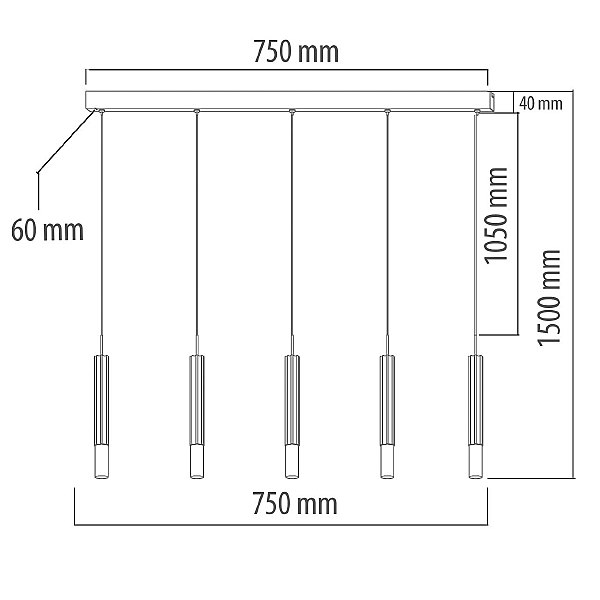 Светильник подвесной Ракурс 631012405