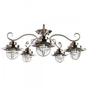 Потолочная люстра Lanterna A4579PL-5AB