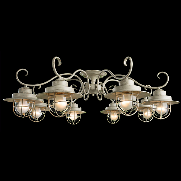 Потолочная люстра Lanterna A4579PL-8WG