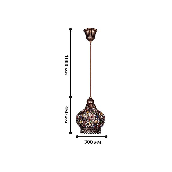 Светильник подвесной Favourite Latifa 1666-1P