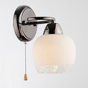 Настенное бра 70032 70032/1 чёрный жемчуг