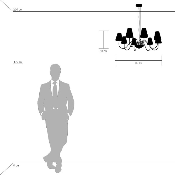 Подвесная люстра Diafano 758084