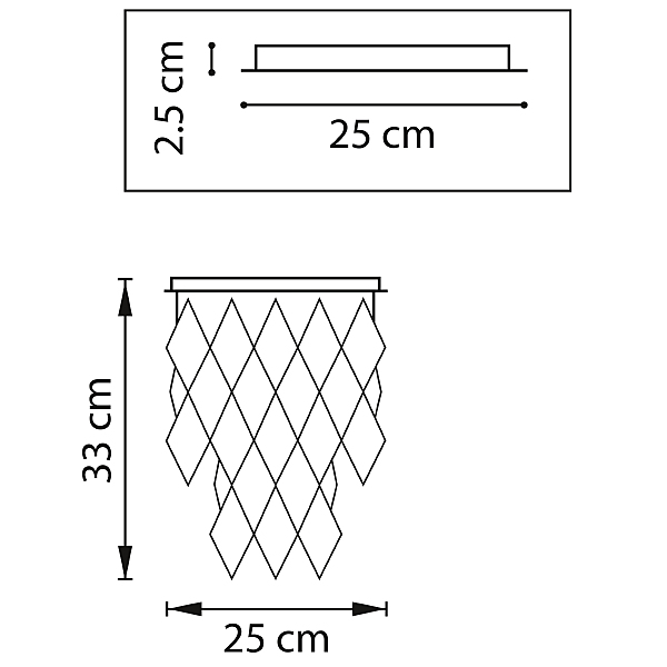 Потолочная люстра Limpio 722064