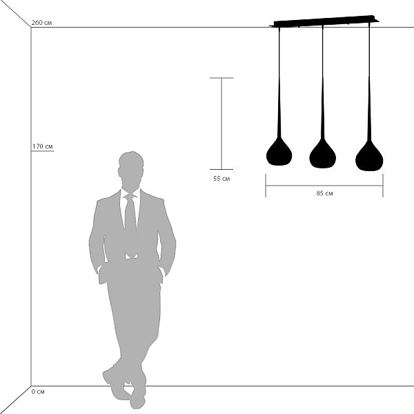 Светильник подвесной Forma 808132