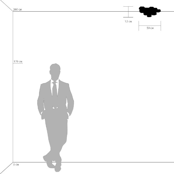 Потолочная люстра Favo 750123