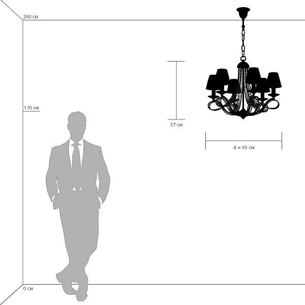 Подвесная люстра Riccio 705062
