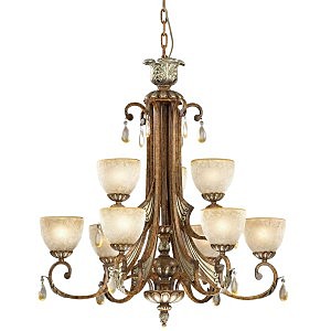 Люстра подвесная Odeon Light Ruffin 2455/9