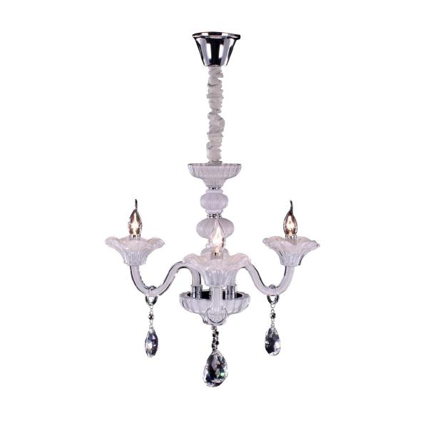 Подвесная люстра Ирида Белая CL351130