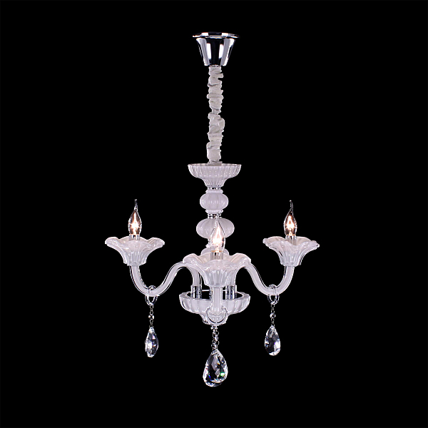 Подвесная люстра Ирида Белая CL351130