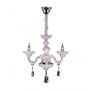 Подвесная люстра Ирида Белая CL351130