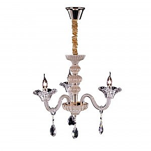 Подвесная люстра Ирида Шампань CL351131