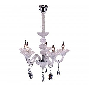 Подвесная люстра Ирида Белая CL351150