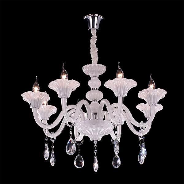 Подвесная люстра Ирида Белая CL351180