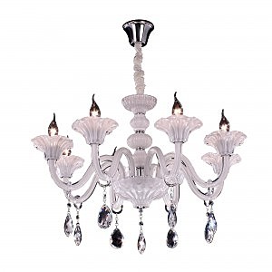 Подвесная люстра Ирида Белая CL351180