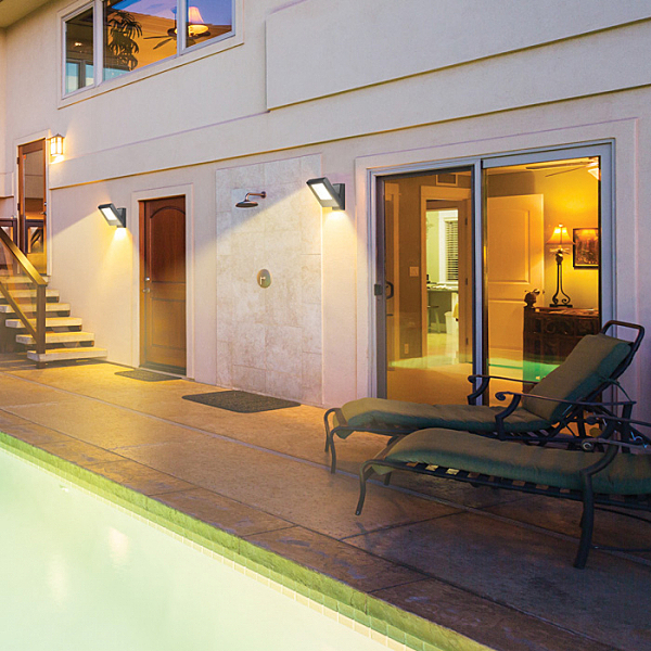 Уличный настенный светильник Submarine 357223