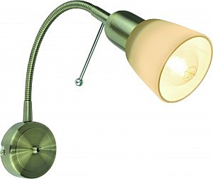 Бра с выключателем Arte Lamp A7009AP-1AB
