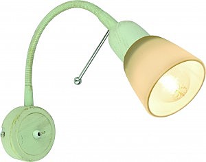 Бра с выключателем Arte Lamp A7009AP-1WG