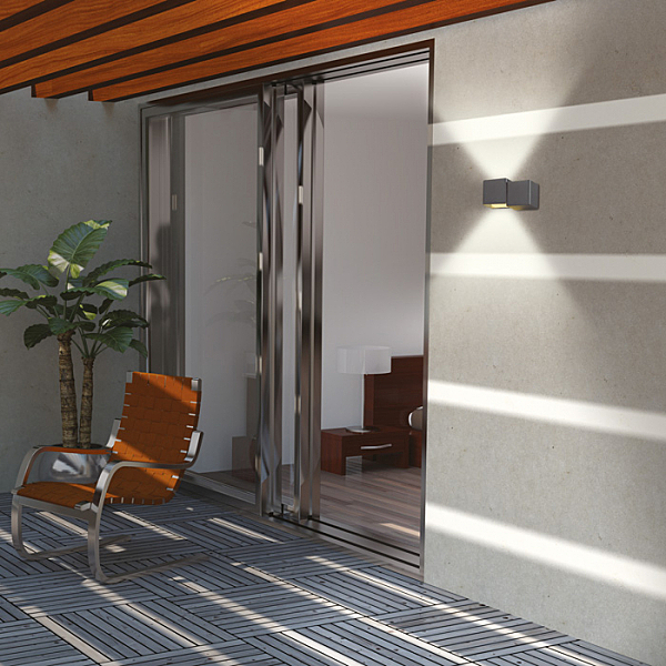 Уличный настенный светильник Kaimas 357400