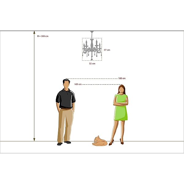 Подвесная люстра Аврора 371010905