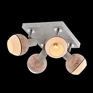 Светильник спот 20037 20037/4 хром/серый