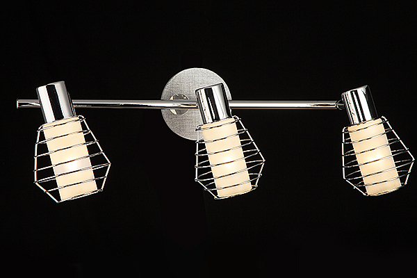 Светильник спот 20039 20039/3 хром/серый