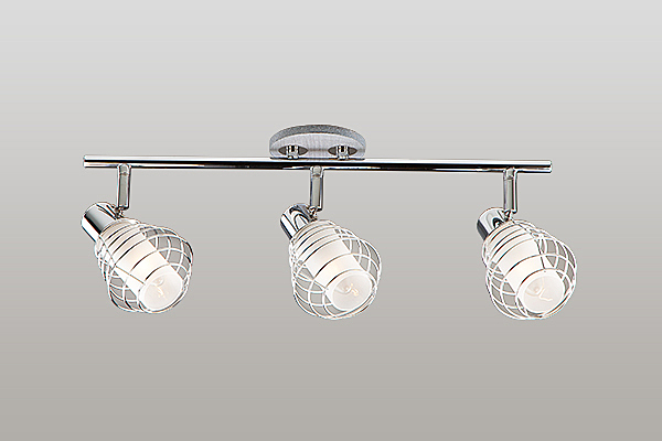 Светильник спот 20039 20039/3 хром/серый