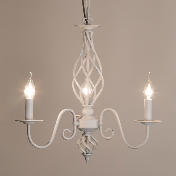 Подвесная люстра Ровена Белый CL427130