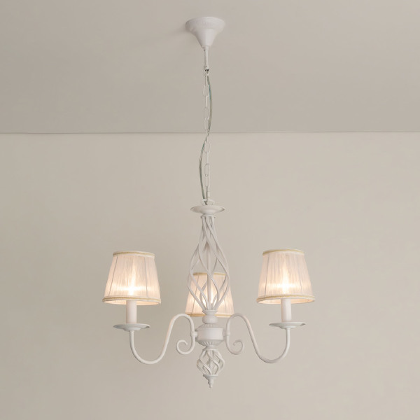 Подвесная люстра Ровена Белый CL427130