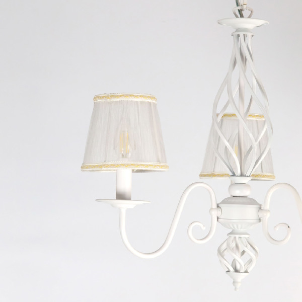 Подвесная люстра Ровена Белый CL427130