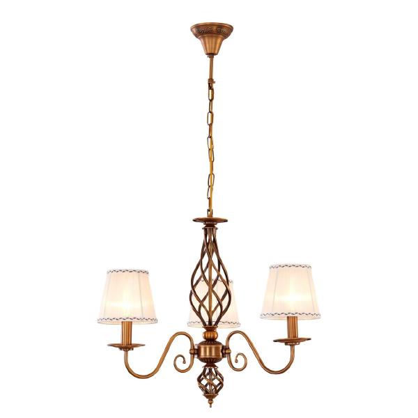 Подвесная люстра Ровена Бронза CL427131