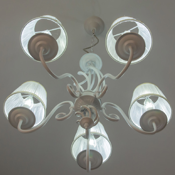 Подвесная люстра Ровена Белый CL427150