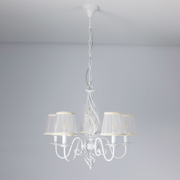 Подвесная люстра Ровена Белый CL427150