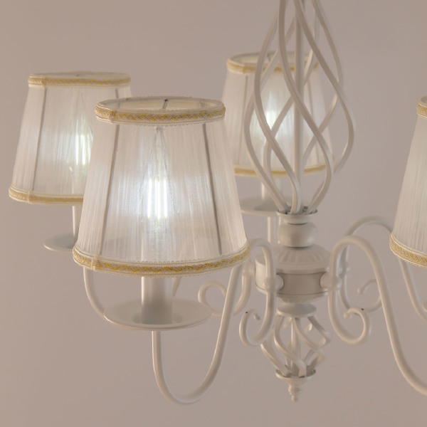 Подвесная люстра Ровена Белый CL427150