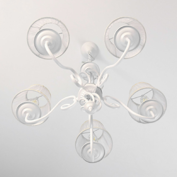 Подвесная люстра Ровена Белый CL427150