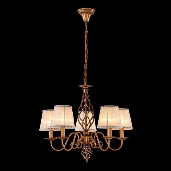 Подвесная люстра Ровена Бронза CL427151