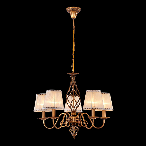 Подвесная люстра Ровена Бронза CL427151