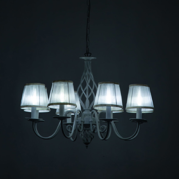 Подвесная люстра Ровена Белый CL427180