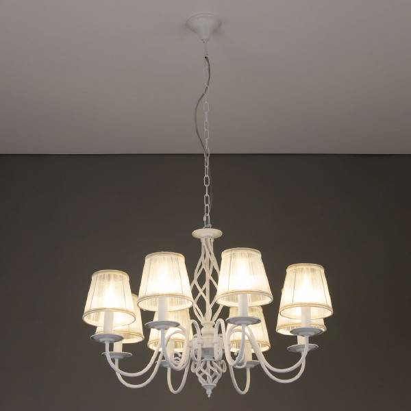 Подвесная люстра Ровена Белый CL427180