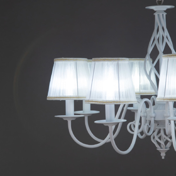 Подвесная люстра Ровена Белый CL427180