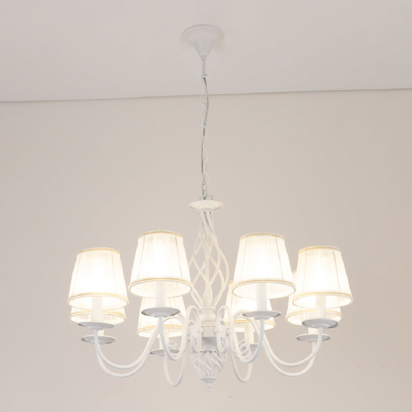 Подвесная люстра Ровена Белый CL427180