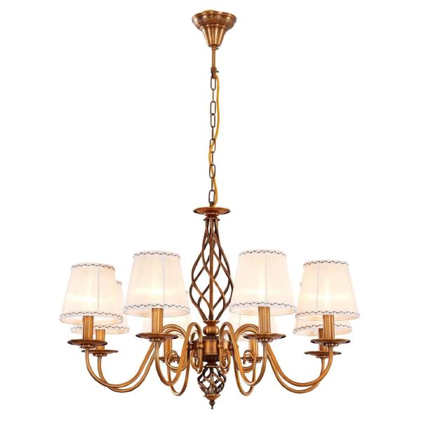 Подвесная люстра Ровена Бронза CL427181