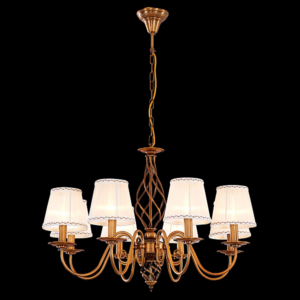 Подвесная люстра Ровена Бронза CL427181