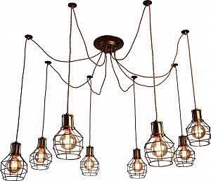 Подвесная люстра INTERNO A9182SP-8BZ