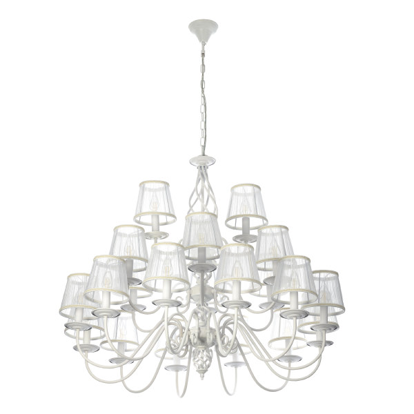 Подвесная люстра Ровена Белый CL427250