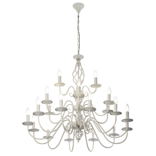 Подвесная люстра Ровена Белый CL427250