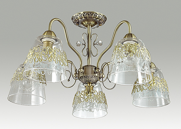Потолочная люстра Colombina 3051/5C