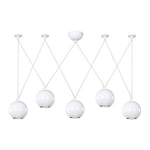 Светильник подвесной Giallo 1599-5P