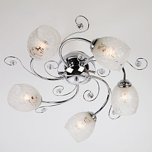Потолочная люстра Roksana 9677/5 хром