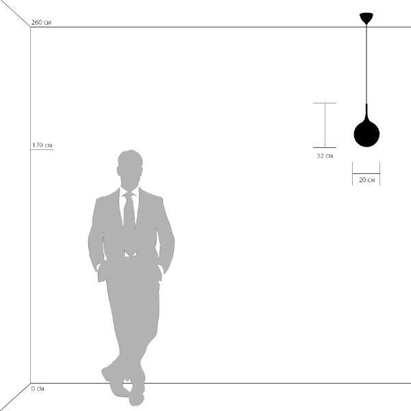 Светильник подвесной Globo 813022