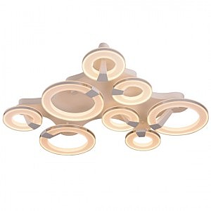 Потолочная люстра Irving 397/L8PF-LEDWhitechrome